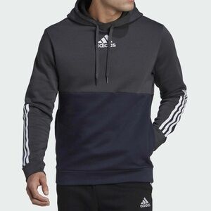 Adidas Men's Two-Tone Black and Gray Hoodie (NEVER WORN!!)
